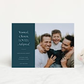 "Favorite Things" - Birth Announcements in Jade by That Girl Press - Front
