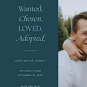 "Favorite Things" - Birth Announcements in Jade by That Girl Press - Detail