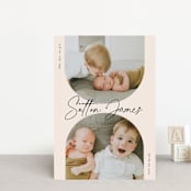 "PALS" - Birth Announcements in Ink by Carolyn MacLaren - Front