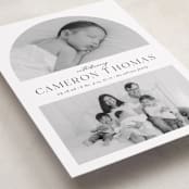 "Simply Introducing" - Birth Announcements in Sugar by Ashley Iwafuchi - Detail