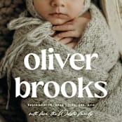 "The simplest" - Birth Announcements in Salt by Lea Delaveris - Detail
