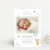 "Disney Sweetest Adventure" - Birth Announcements in Cloud by Heather Schertzer - Front