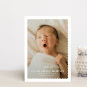 "First Glimpse" - Birth Announcements in Icing by Yaling Hou Suzuki - Front