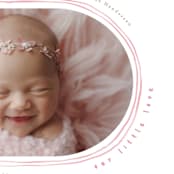 "Bundle of Joy" - Birth Announcements in Gumdrop by Creo Study - Detail