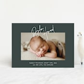 "headline" - Birth Announcements in Hunter by JoAnn Jinks - Front