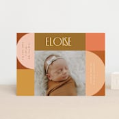 "shapes" - Birth Announcements in Desert by Morgan Kendall - Front