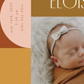 "shapes" - Birth Announcements in Desert by Morgan Kendall - Detail