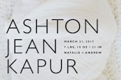 "Baby Mine Modern" - Birth Announcements in Licorice by Alston Foster - Detail