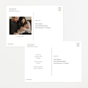 "Little Welcome" - Birth Announcements in Cloud by Susan Asbill - Back of Card Options