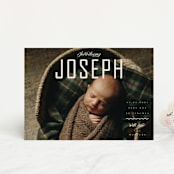"cover" - Birth Announcements in Cream by Vivian Yiwing - Front