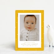 "Blanket" - Birth Announcements in Bee by Lea Delaveris - Front