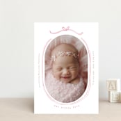 "Bundle of Joy" - Birth Announcements in Gumdrop by Creo Study - Front