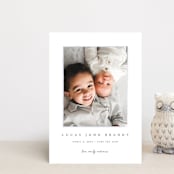 "Border" - Birth Announcements in Shadow by Kasia Labocki - Front