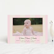 "Gelato" - Birth Announcements in Fragola by Megan Davis - Front