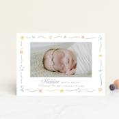 "Petite Garden" - Birth Announcements in Bouquet by Robert and Stella - Front