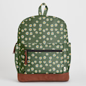 "Lazy Daisy" - Backpack in Sage by Jessie Steury - Without Personalization