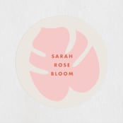 "Tropic Hot" - Wedding Favor Stickers in Tropical by Baumbirdy - Front