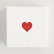 "The Queen" - Wedding Favor Stickers in Rose by Jenna Holcomb - In Use