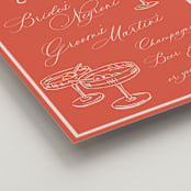 "Racquet" - Bar Signs in Verona Sunset by Megan Davis - Detail