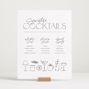 "Libations" - Bar Signs in Moon by Kristen Smith - In Use