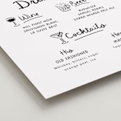 "Let's Drink!" - Bar Signs in Ebony by Itsy Belle Studio - Detail