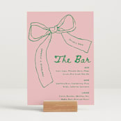 "Just the ribbon" - Bar Signs in trawberry by Vera Lim - In Use