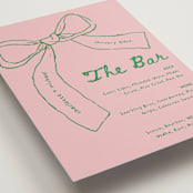 "Just the ribbon" - Bar Signs in trawberry by Vera Lim - Detail