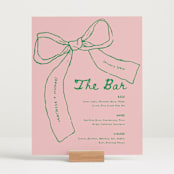 "Just the ribbon" - Bar Signs in trawberry by Vera Lim - In Use