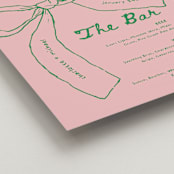 "Just the ribbon" - Bar Signs in trawberry by Vera Lim - Detail