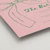 "Just the ribbon" - Bar Signs in trawberry by Vera Lim - Detail