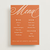 "Bold Background" - Bar Signs in Sunset by Erin German - Front