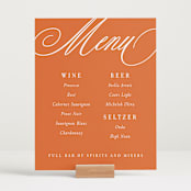 "Bold Background" - Bar Signs in Sunset by Erin German - In Use