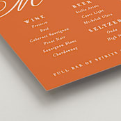 "Bold Background" - Bar Signs in Sunset by Erin German - Detail