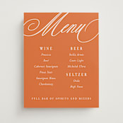 "Bold Background" - Bar Signs in Sunset by Erin German - Front