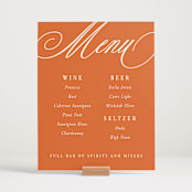 "Bold Background" - Bar Signs in Sunset by Erin German - In Use