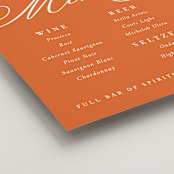 "Bold Background" - Bar Signs in Sunset by Erin German - Detail