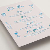 "Handdrawn little things" - Bar Signs in Sky Whispers by Cass Loh - Detail