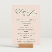"Scripted" - Bar Signs in Emerald by Creo Study - In Use