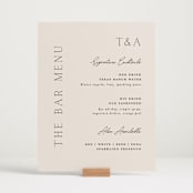 "In Love" - Bar Signs in Linen by Vanessa Doyle - In Use