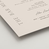"In Love" - Bar Signs in Linen by Vanessa Doyle - Detail