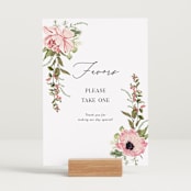 "Timeless Blooms" - Bar Signs in Peony by Susan Moyal - In Use