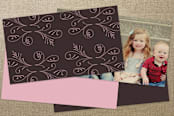 "Darlington" - Business Cards in Chocolate by Spinsugar - Back of Card Options