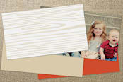 "I'm A Mom" - Business Cards in Apricot by chica design - Back of Card Options