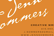 "Antique Copperplate" - Business Cards in Tangerine by Keiko K. - Detail