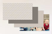 "Two Shades of Color" - Business Cards in Sand by Robin L. Andrews - Back of Card Options