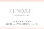 "Limone" - Business Cards in Blush by chocomocacino - Detail