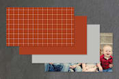"Sketchy Business" - Business Cards in Brick by Jenn Johnson - Back of Card Options