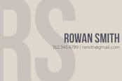 "Bold and Formal" - Business Cards in Pebble by burpcreative - Detail