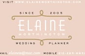 "Gold Glamour" - Business Cards in Blush by Hooray Creative - Detail