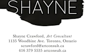 "Watercolor Swatch" - Business Cards in Ink by Stacey Hill - Detail